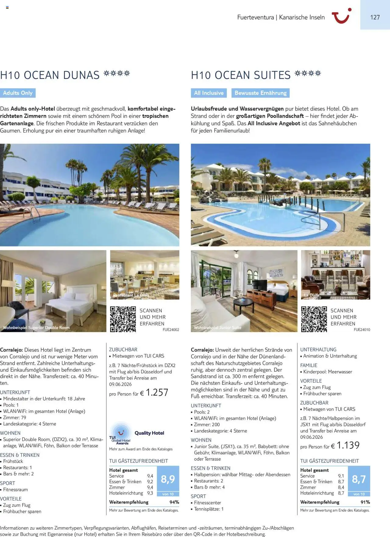 TUI Prospekt Kanaren, Kapverden & Senegal 2025/26	  - Seite 127 - gültig ab 01.11.2025