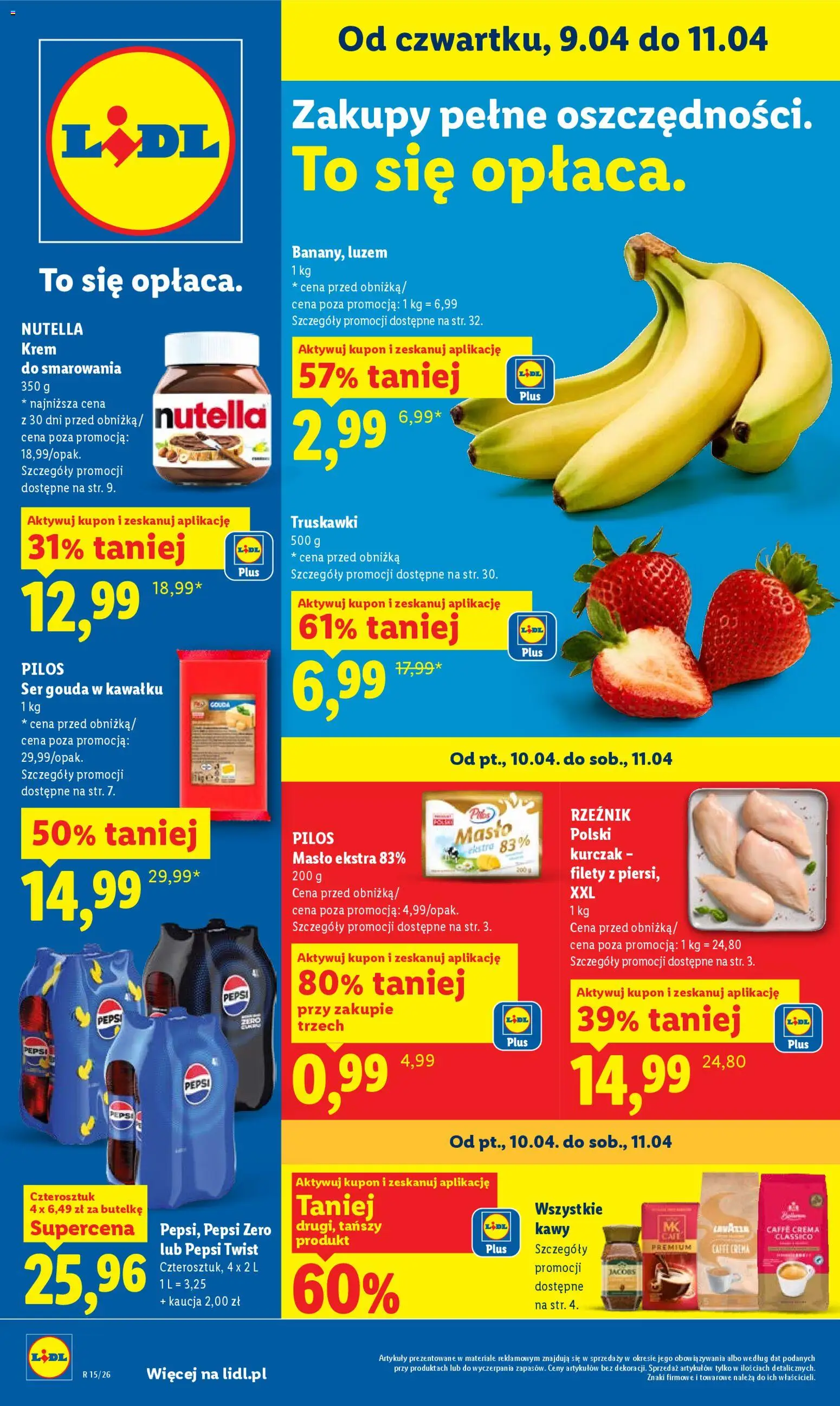 Lidl gazetka - strona 1- ważny od 09.04.2026