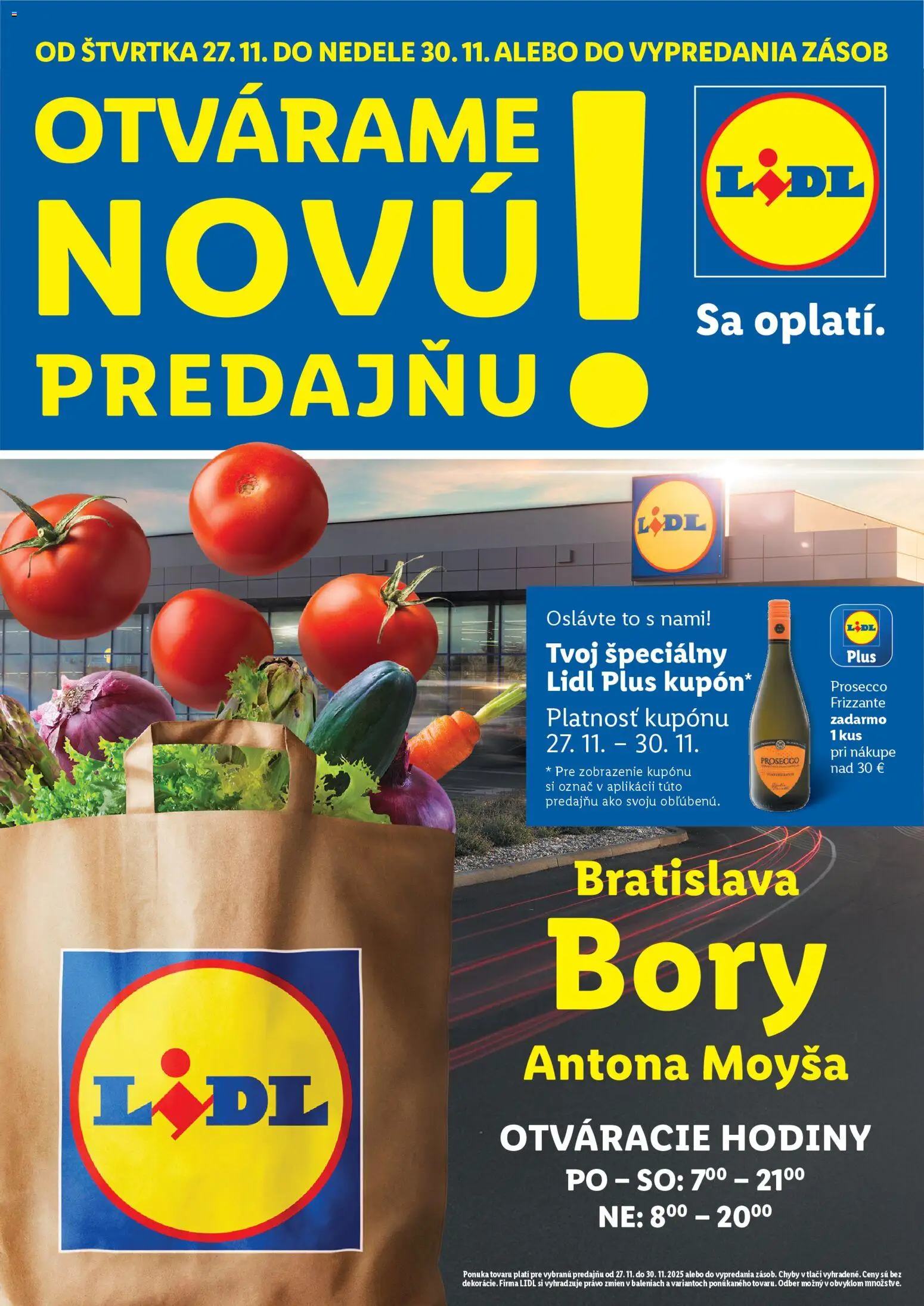 Lidl nová predajňa - Bratislava Bory - strana 1- platný od 27.11.2025