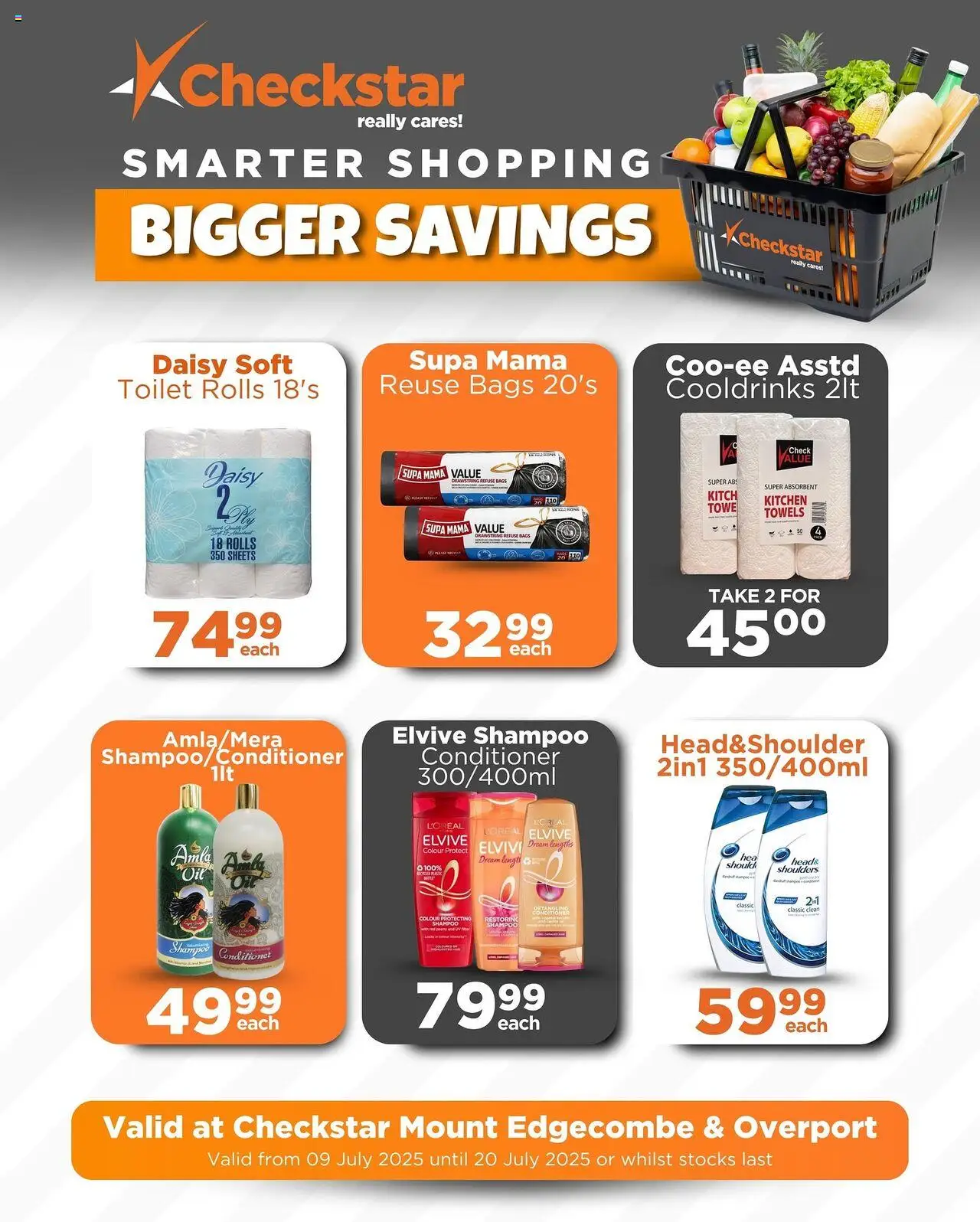 Check Star Mount Edgecombe and Overport Specials - page 13- valid from 09/07/2025