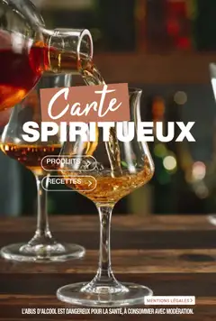 Aperçu Promocash Carte spiritueux valable à partir du 19/11/2025