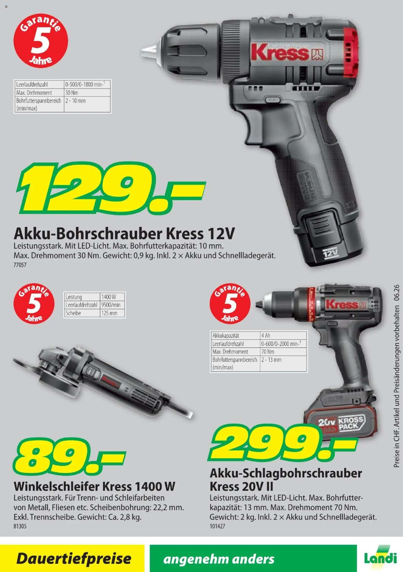 Landi Aktionen Heimwerker - page 8- valid from 30.01.2026
