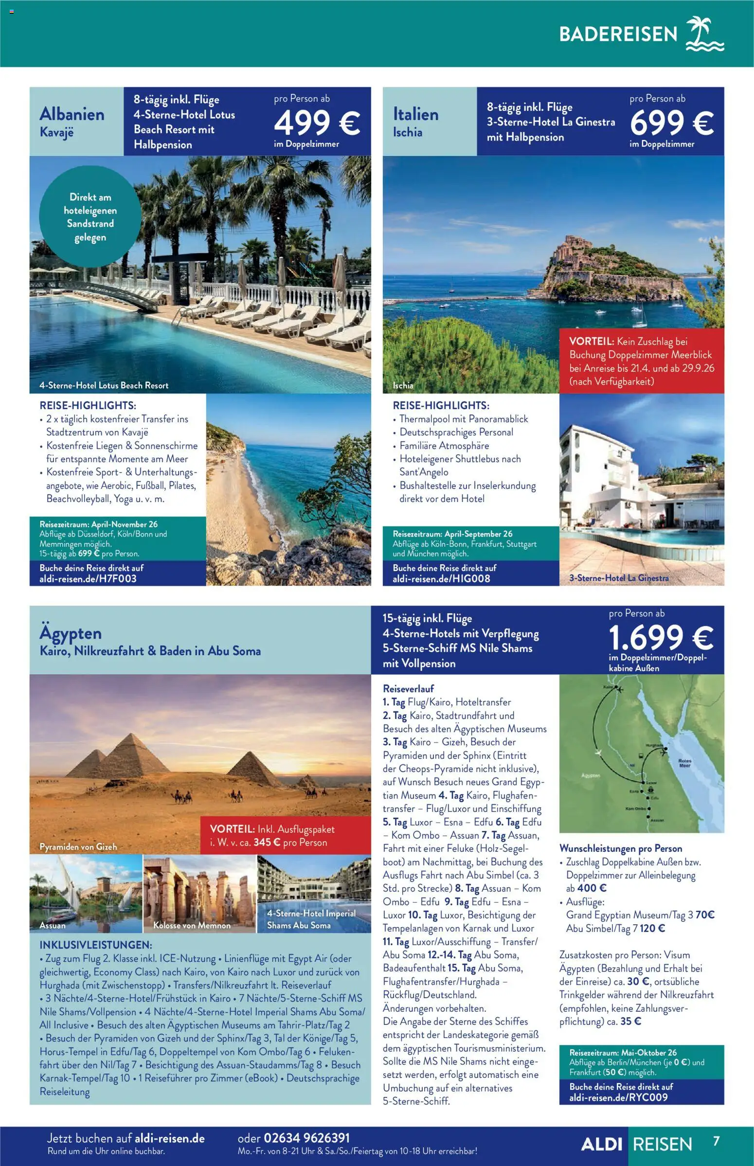Aldi Reisen Prospekt 	 - Seite 7 - gültig ab 01.03.2026