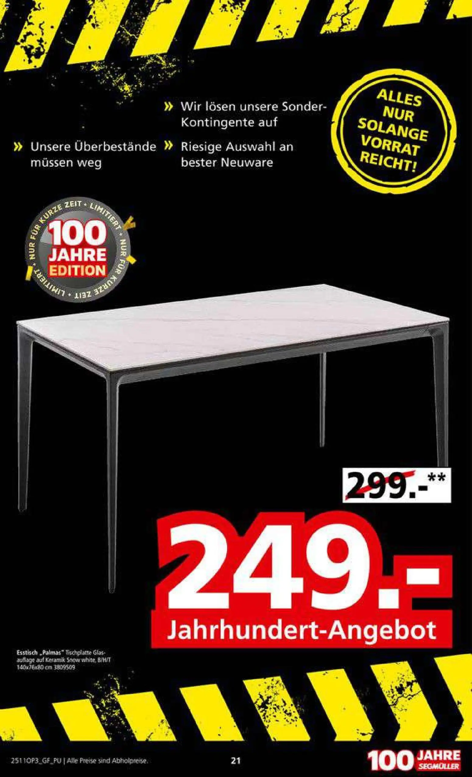Segmüller Lagerausverkauf bei Segmüller - Seite 21 - gültig ab 22.11.2025