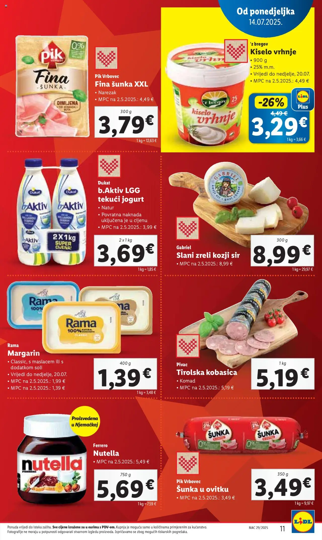 Katalog Lidl - stranica 11- važeći od 14.07.2025