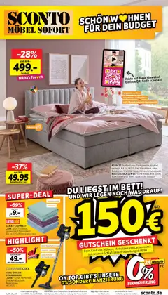 Vorschau Sconto Prospekt 	 gültig ab 30.08.2025
