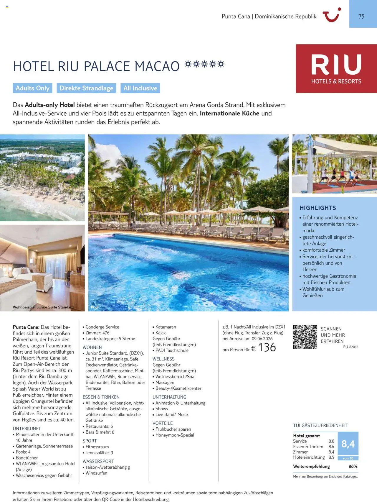 TUI Prospekt Mittelamerika & Karibik 2025/26	 - Seite 75 - gültig ab 01.11.2025