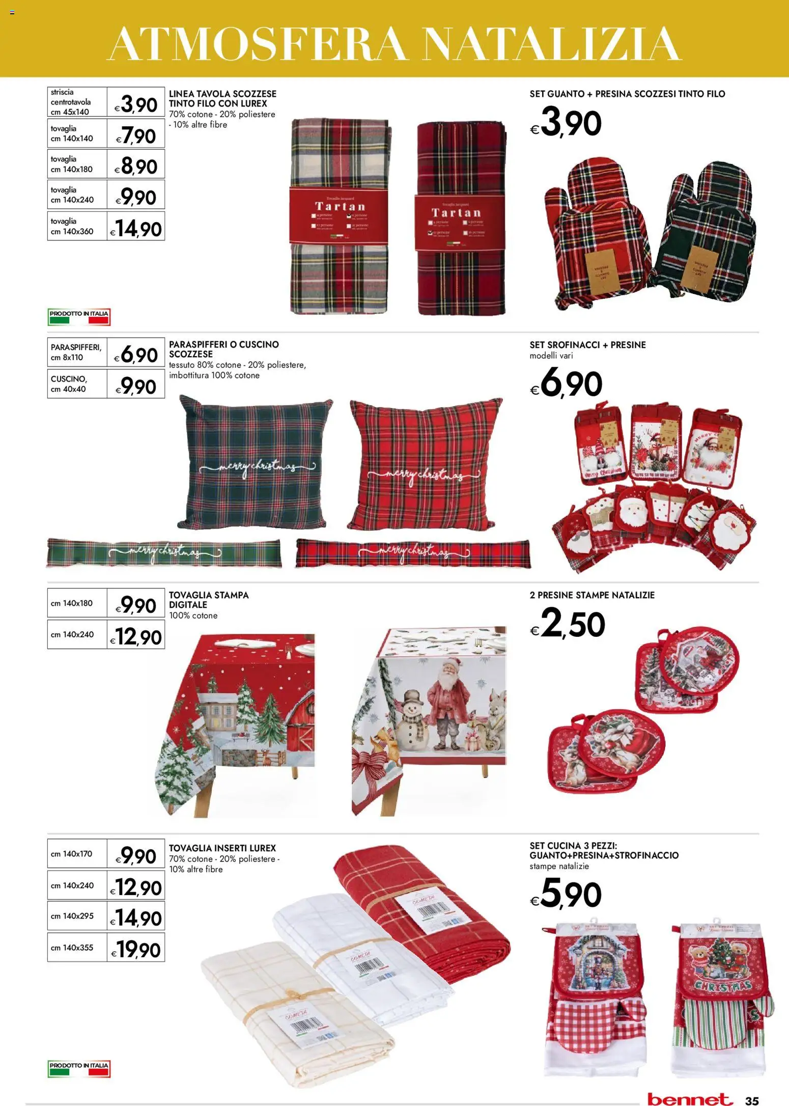 bennet Regali di Gusto catalogo - pagina 35 - valido dal 20/11/2025