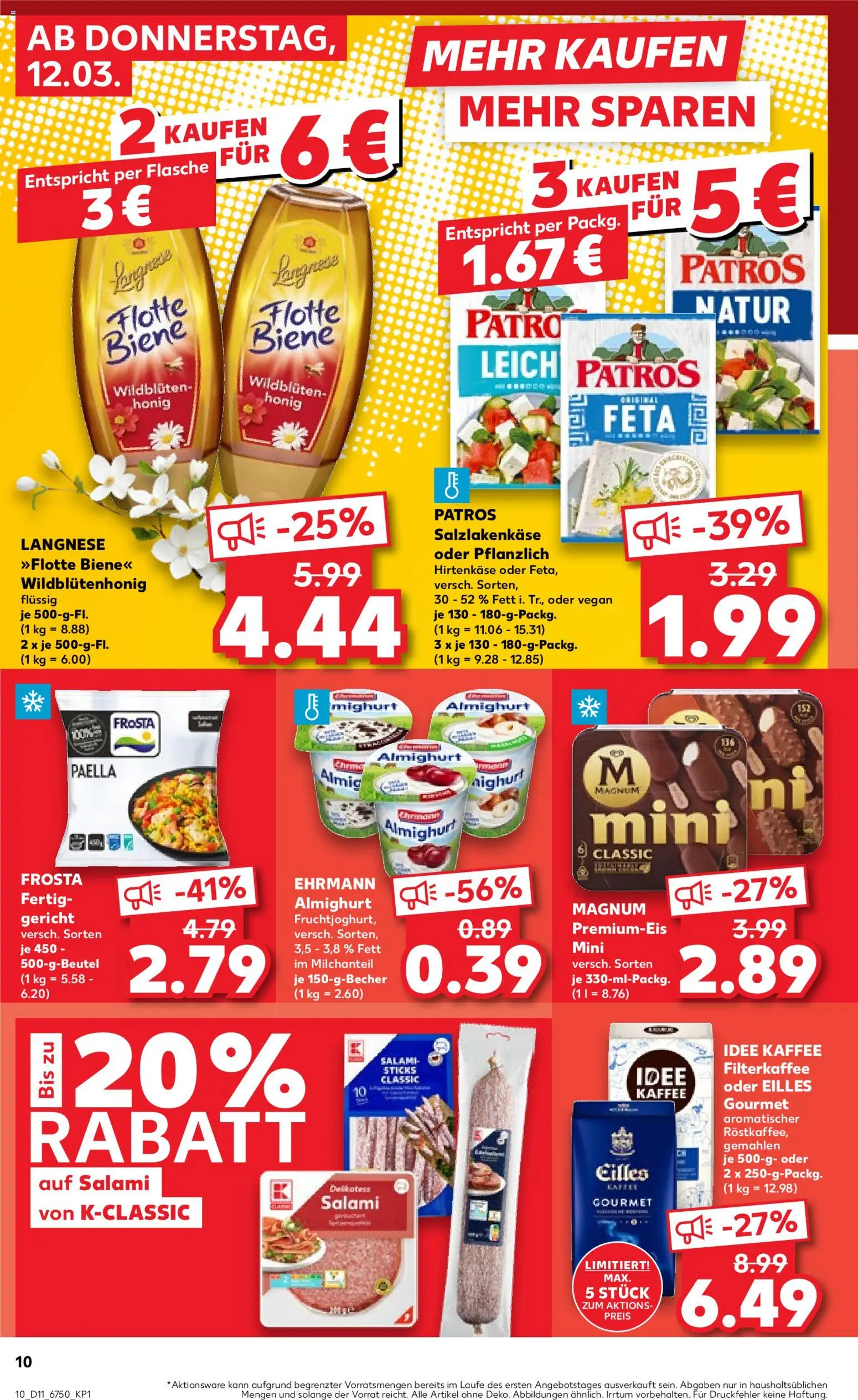 Kaufland Prospekt 	 - Seite 10 - gültig ab 12.03.2026