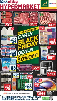 Preview Pick n Pay Black Friday valid from 14/11/2025