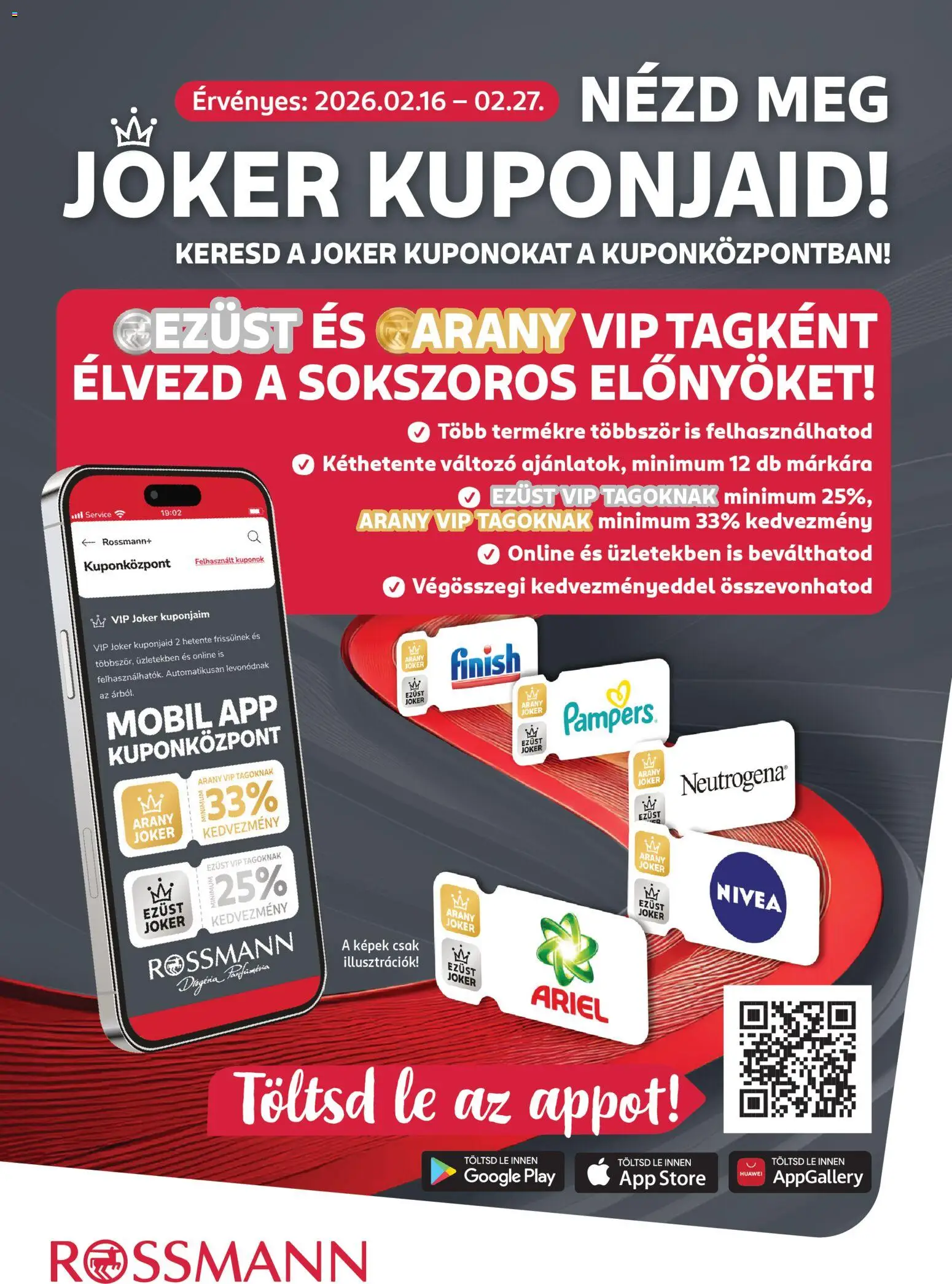 Rossmann - Szórólap - 1oldal - érvényes 2026.02.16.-tól
