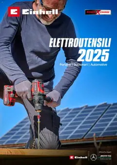 Anteprima Catalogo Elettroutensili 2025 Einhell	 valida dal 06/02/2025