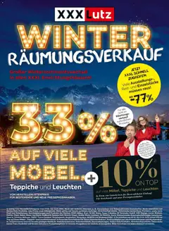 Vorschau XXXLutz Winter Räumungsverkauf gültig ab 05.01.2025