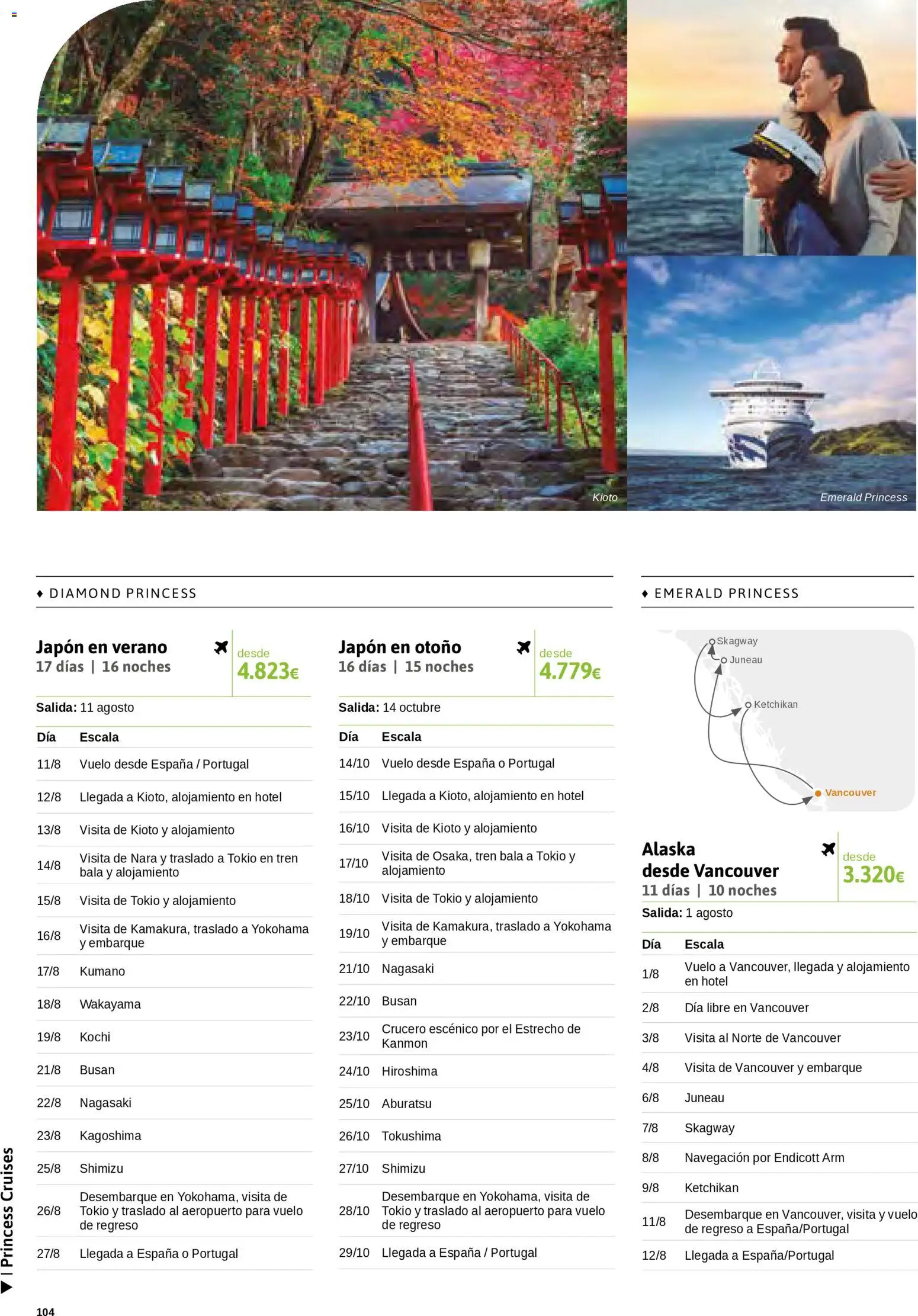 Viajes El Corte Inglés Cruceros marítimos - Página de 105 - Válido desde 01/01/2026