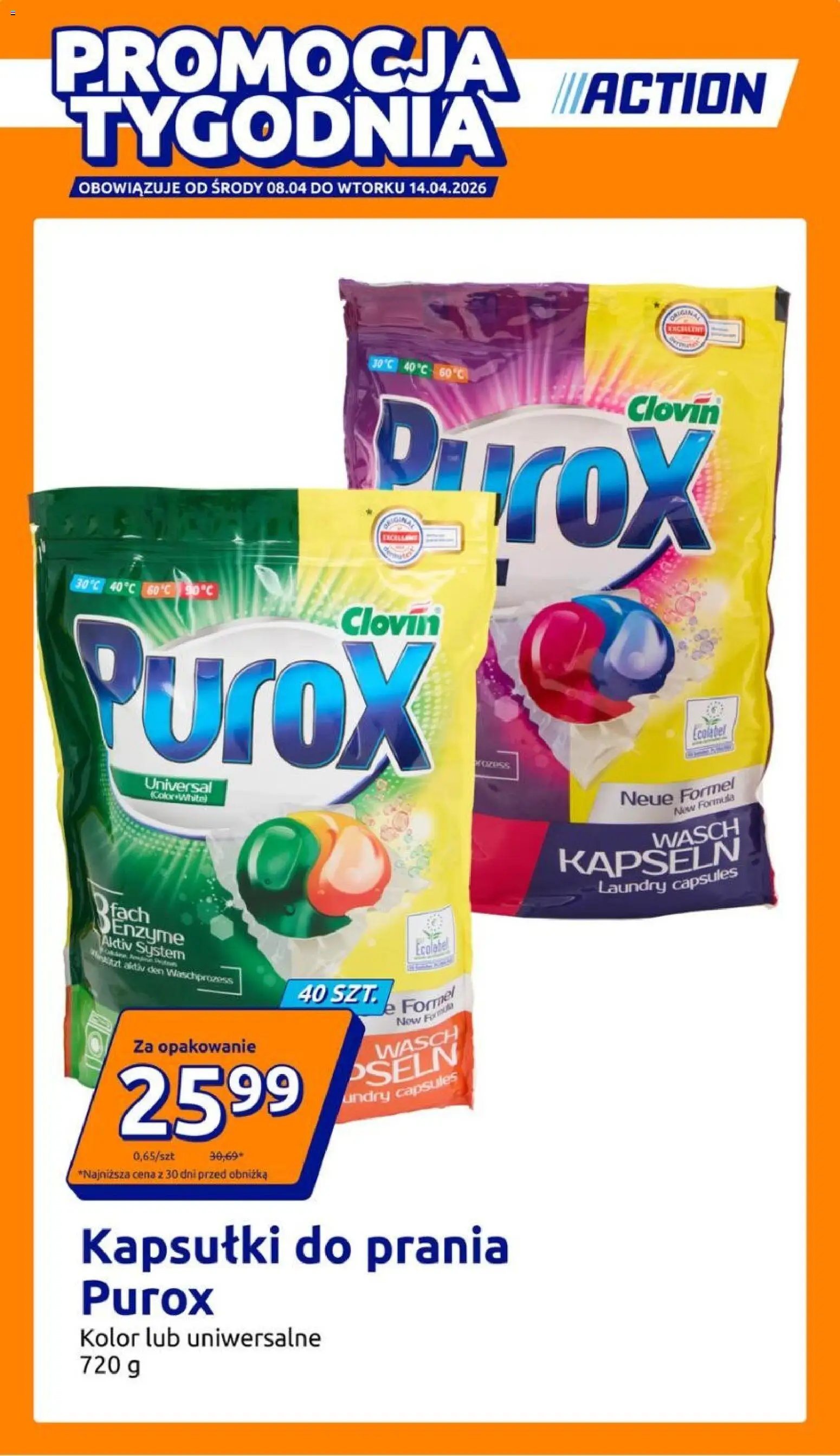 Action gazetka - strona 1- ważny od 08.04.2026