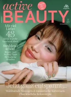Vorschau dm drogerie markt Active Beauty Magazin 11/2025 gültig ab 01.11.2025