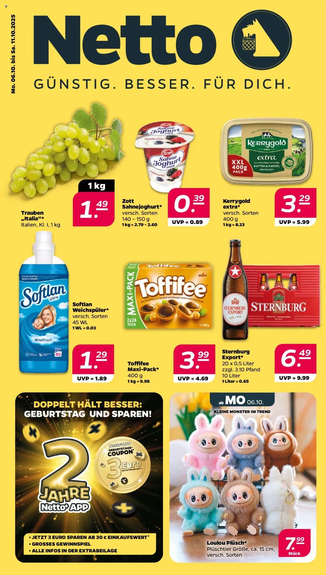 Netto Prospekt 	 - Seite 1 - gültig ab 06.10.2025