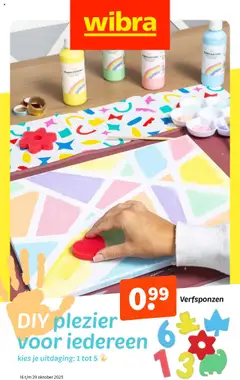 Wibra - Folder DIY geldig vanaf 16-10-2025