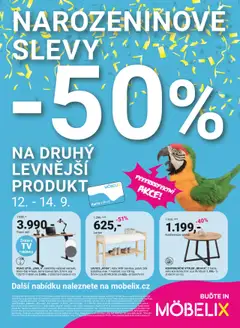 Náhled Möbelix leták platný od 09.09.2025
