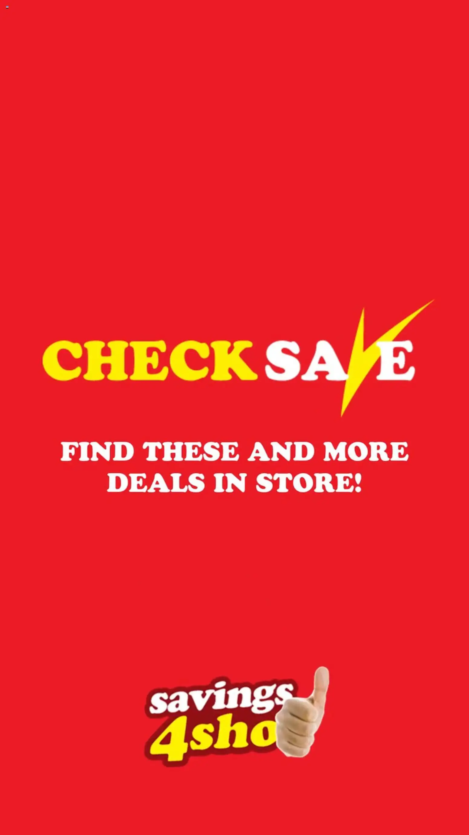 Check Save Specials - page 1- valid from 13/04/2026