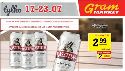 Podgląd Gram Market Gazetka - Billboard ważny od 17.07.2025