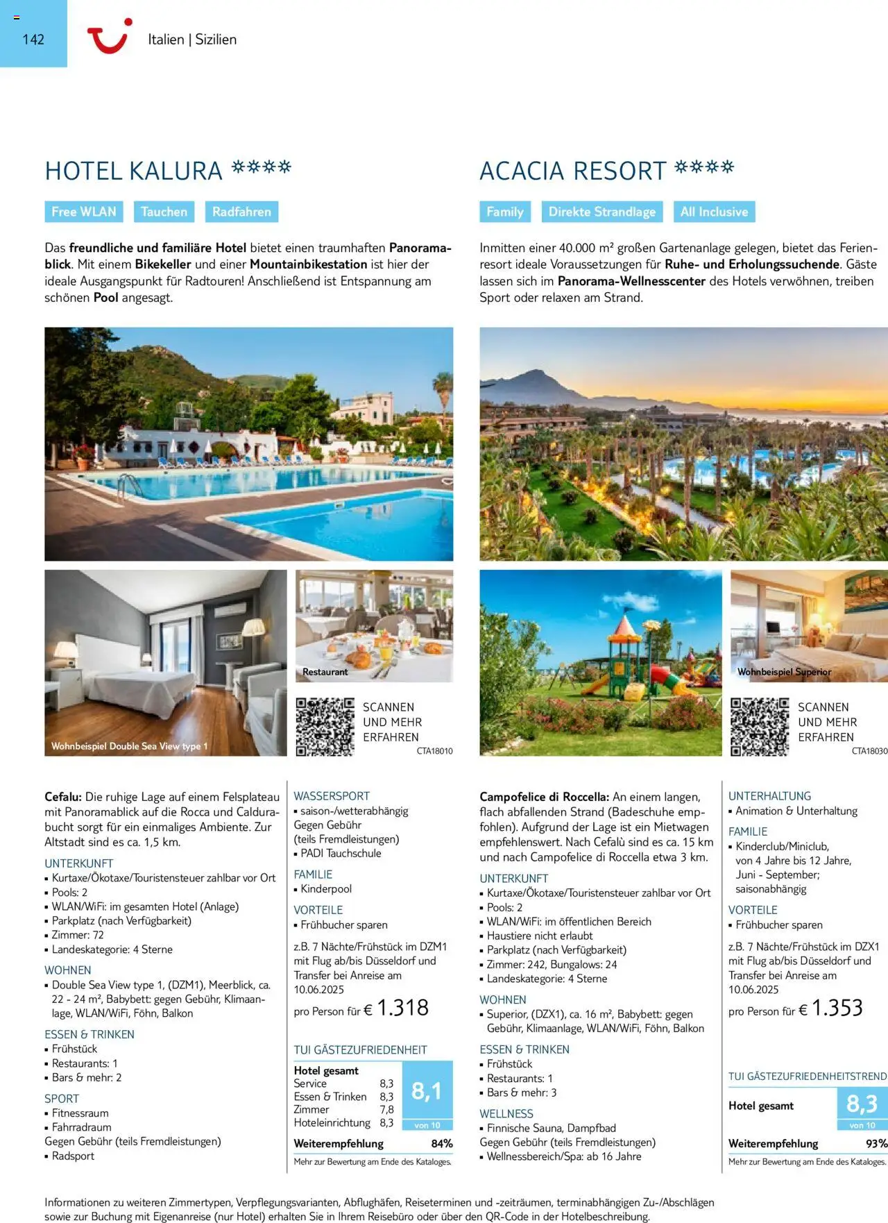TUI  Südeuropa & Nordafrika 2025/26 - Seite 142 - gültig ab 01.01.2025