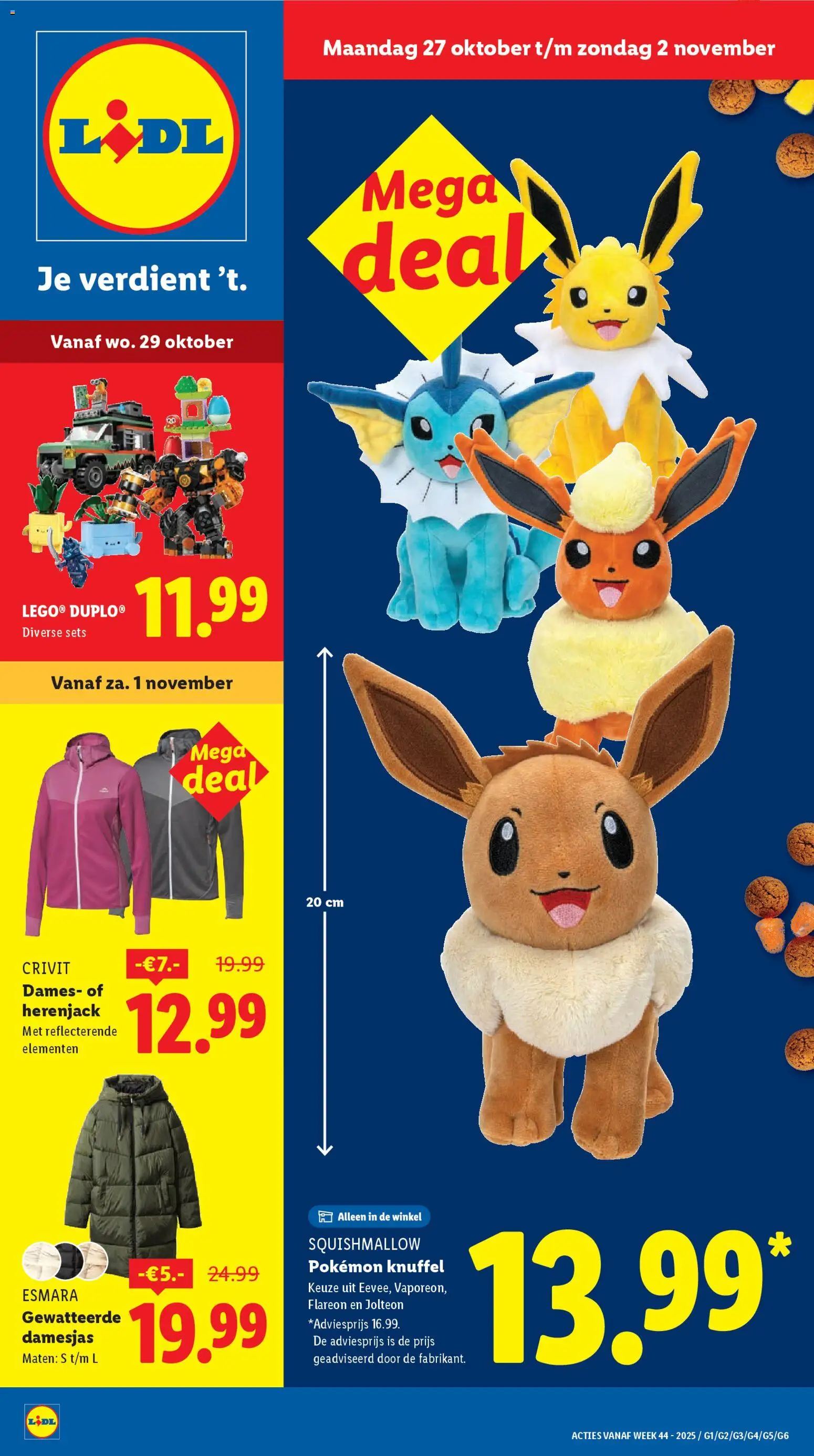 Lidl - Non Food folder week 44 - pagina 1- geldig vanaf 27-10-2025