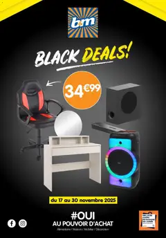 Aperçu B&M Black Friday valable à partir du 17/11/2025