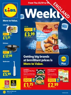 Lidl - Lidl Weekly valid from 22/01/2026