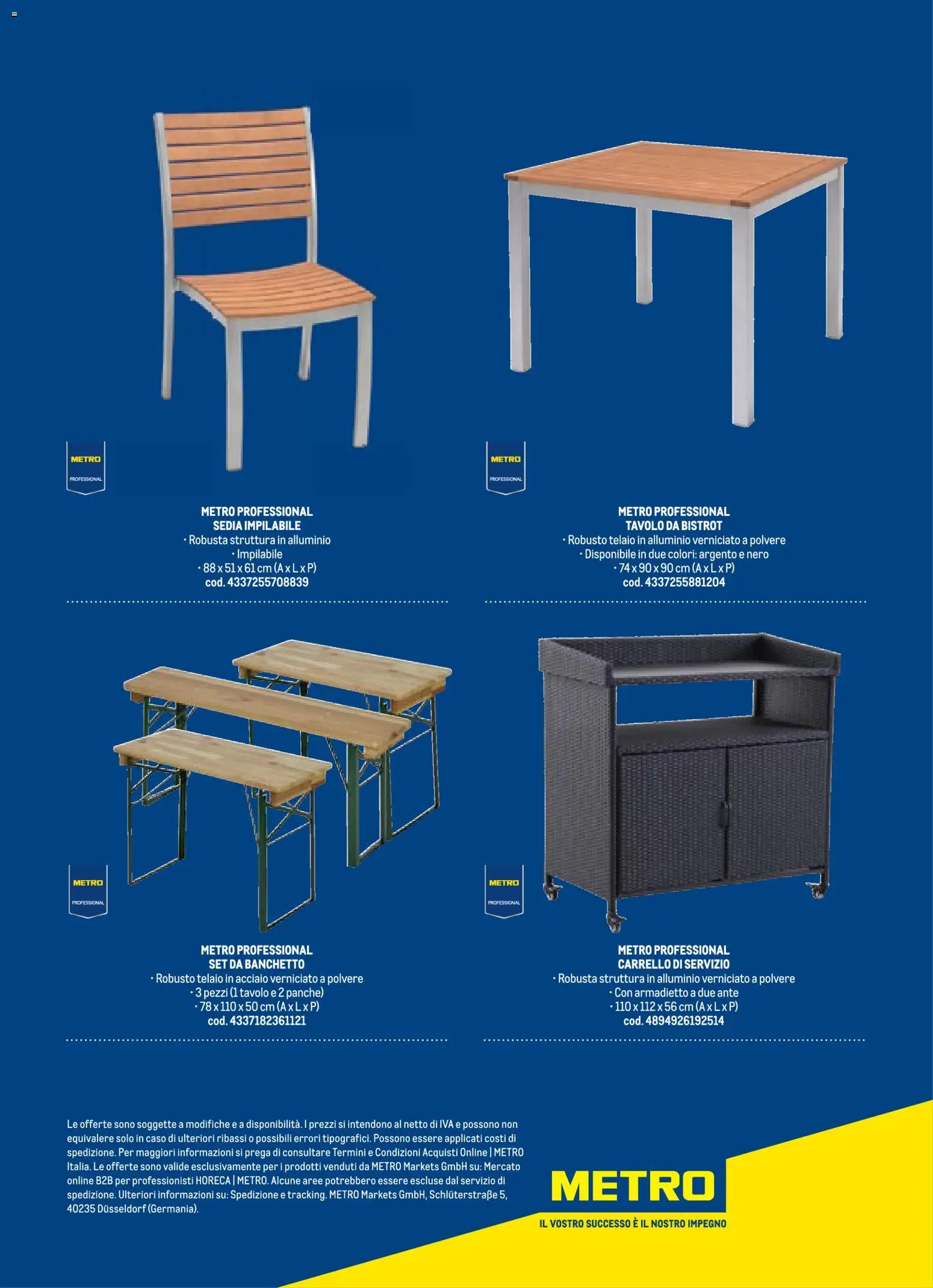 Metro Hotel catalogo - pagina 103 - valido dal 17/10/2025