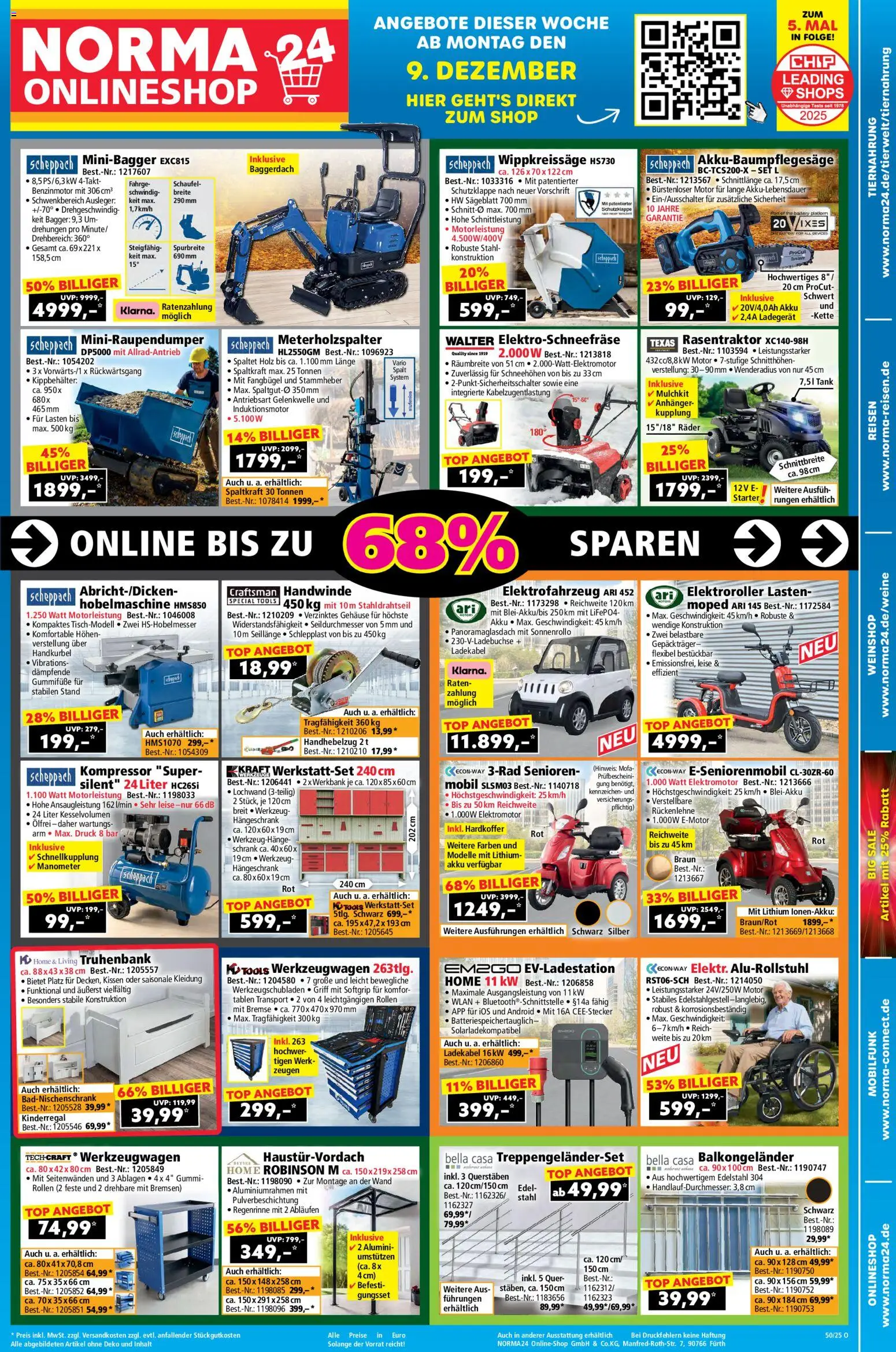 Norma Onlineshop - Seite 1 - gültig ab 08.12.2025