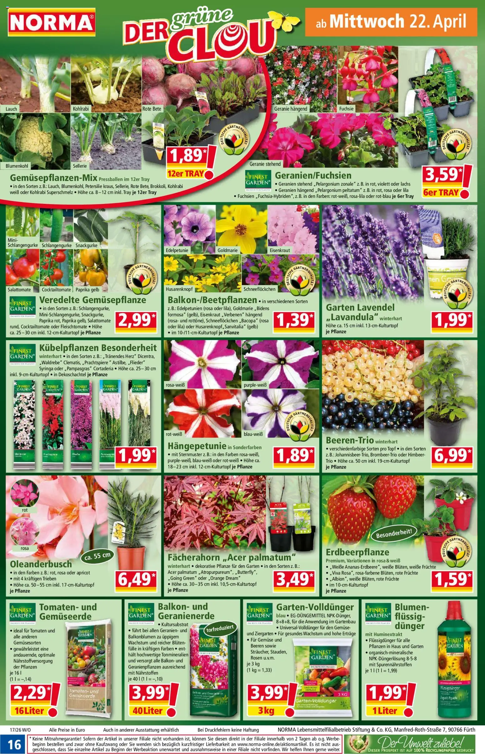 Norma Prospekt - Seite 16 - gültig ab 20.04.2026