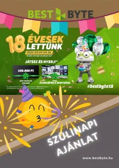 Előnézet Best Byte Akciós újság érvényes 2025.09.09.-tól