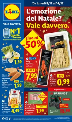 Anteprima Volantino Lidl	 valida dal 08/12/2025