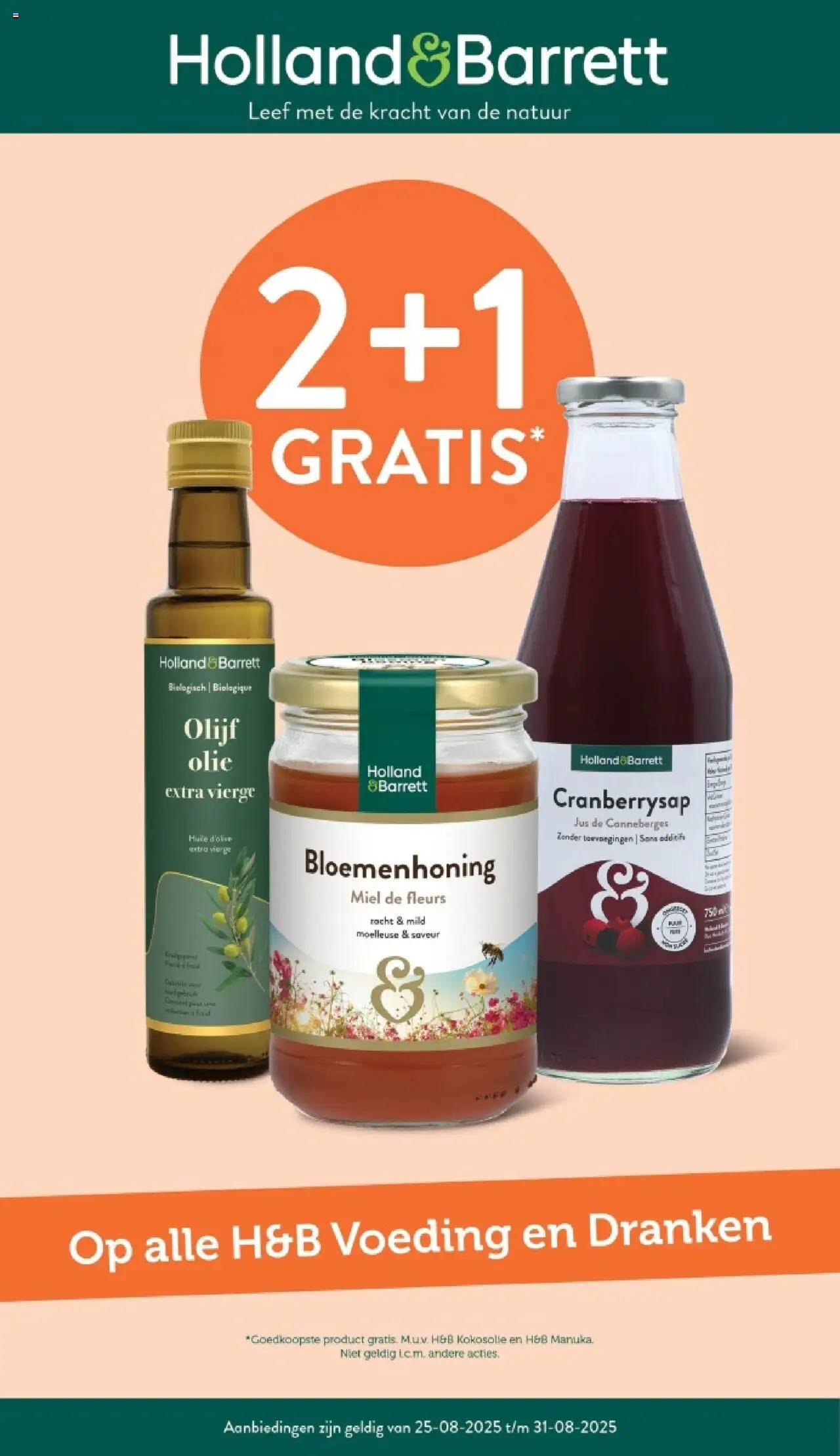 Holland & Barrett - Folder - pagina 1- geldig vanaf 25-08-2025