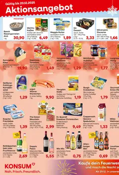 Vorschau KONSUM Leipzig Prospekt gültig ab 15.01.2025