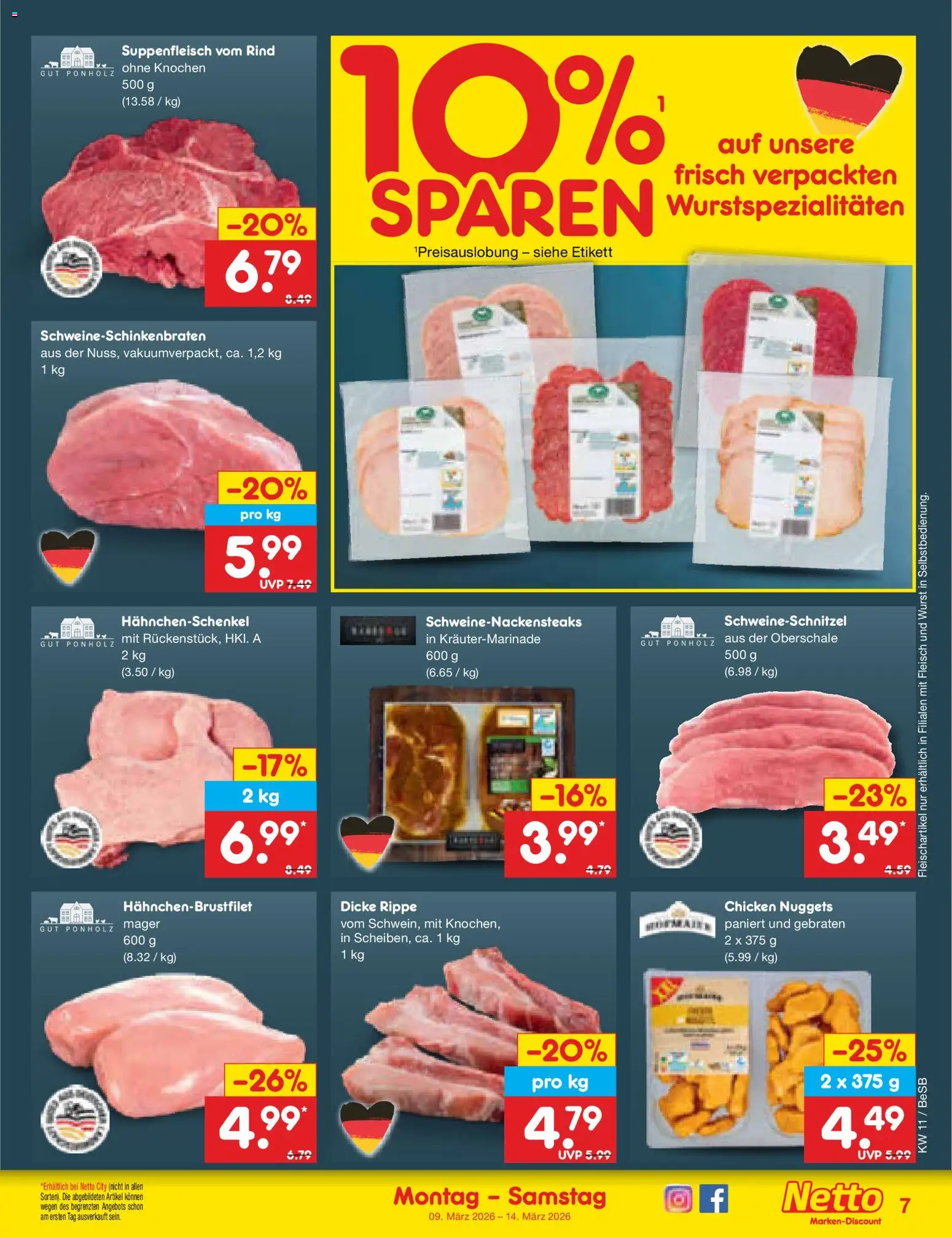 Netto Marken-Discount Prospekt 	 - Seite 7 - gültig ab 09.03.2026