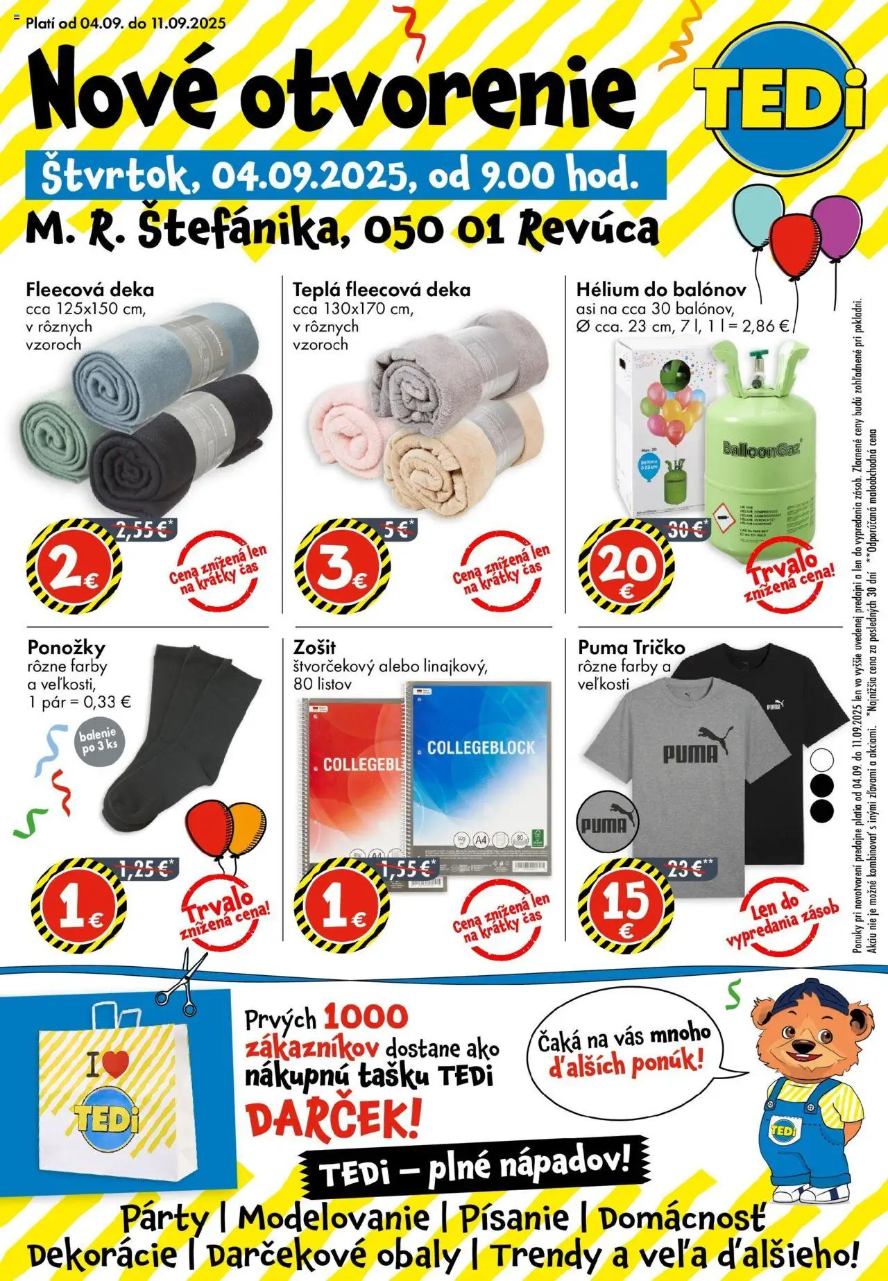 TEDi leták - strana 1- platný od 04.09.2025