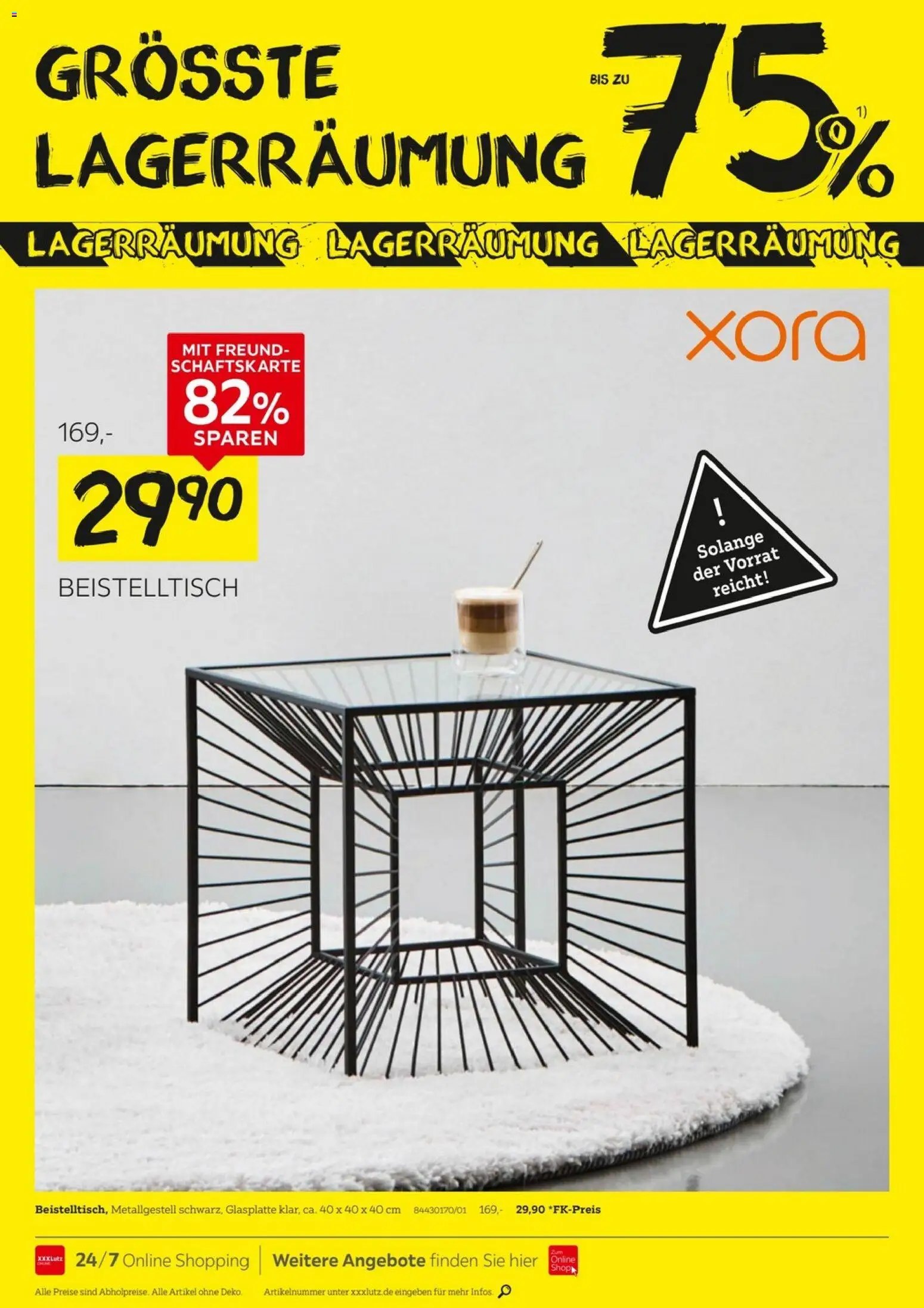 XXXL Lutz - Größte Lagerräumungsverkauf - Seite 4 - gültig ab 23.11.2025