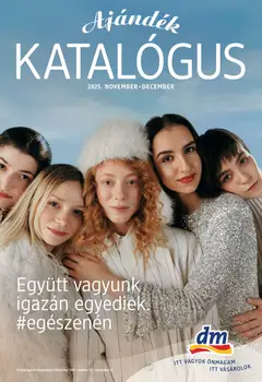 Előnézet DM Drogerie Markt Ajándékkatalógusunk érvényes 2025.10.30.-tól