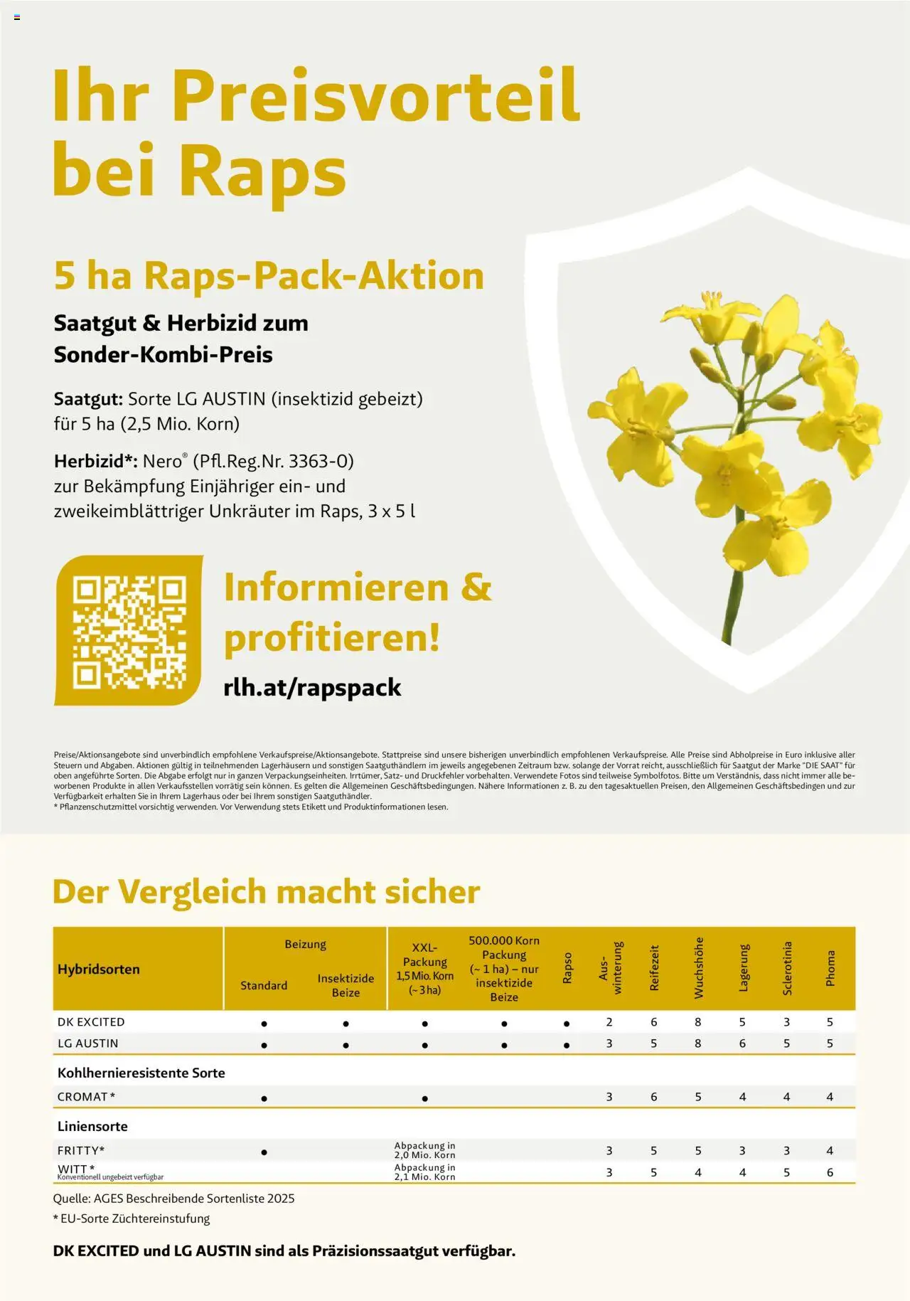 Lagerhaus Das Fachblatt für den Rapsanbau - Seite 8- gültig ab 28.05.2025
