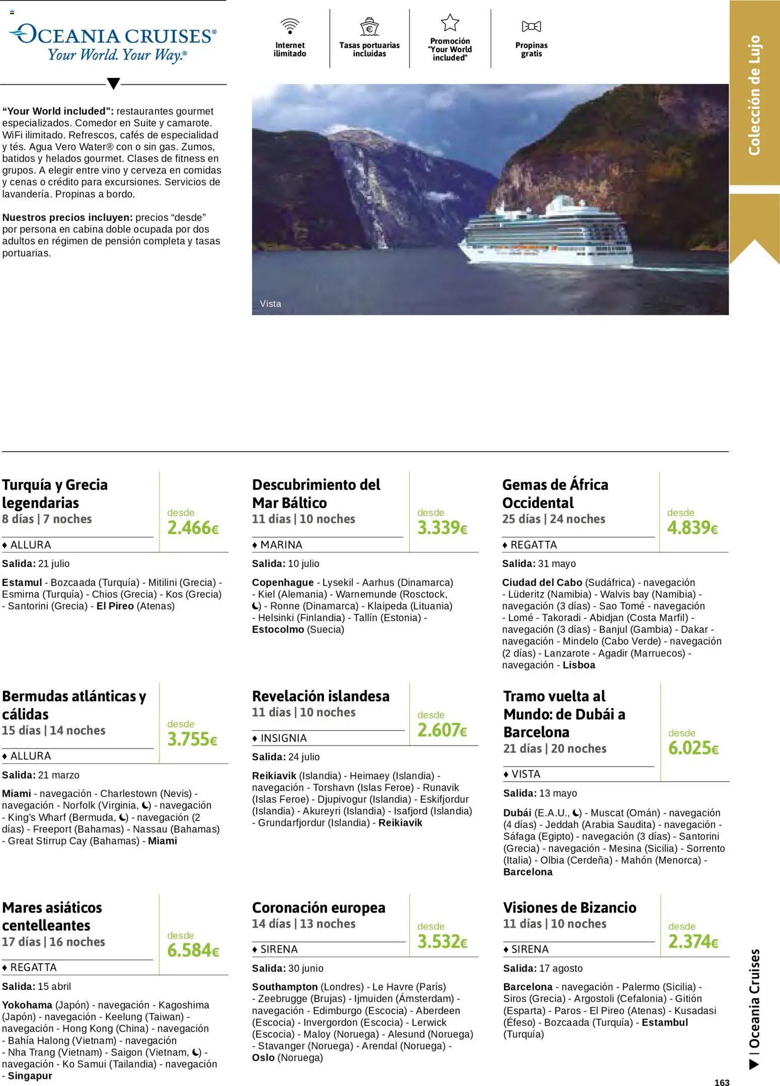 Viajes El Corte Inglés Cruceros marítimos - Página de 164 - Válido desde 01/01/2026