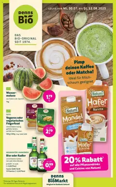 Vorschau Denns BioMarkt Angebote gültig ab 30.07.2025