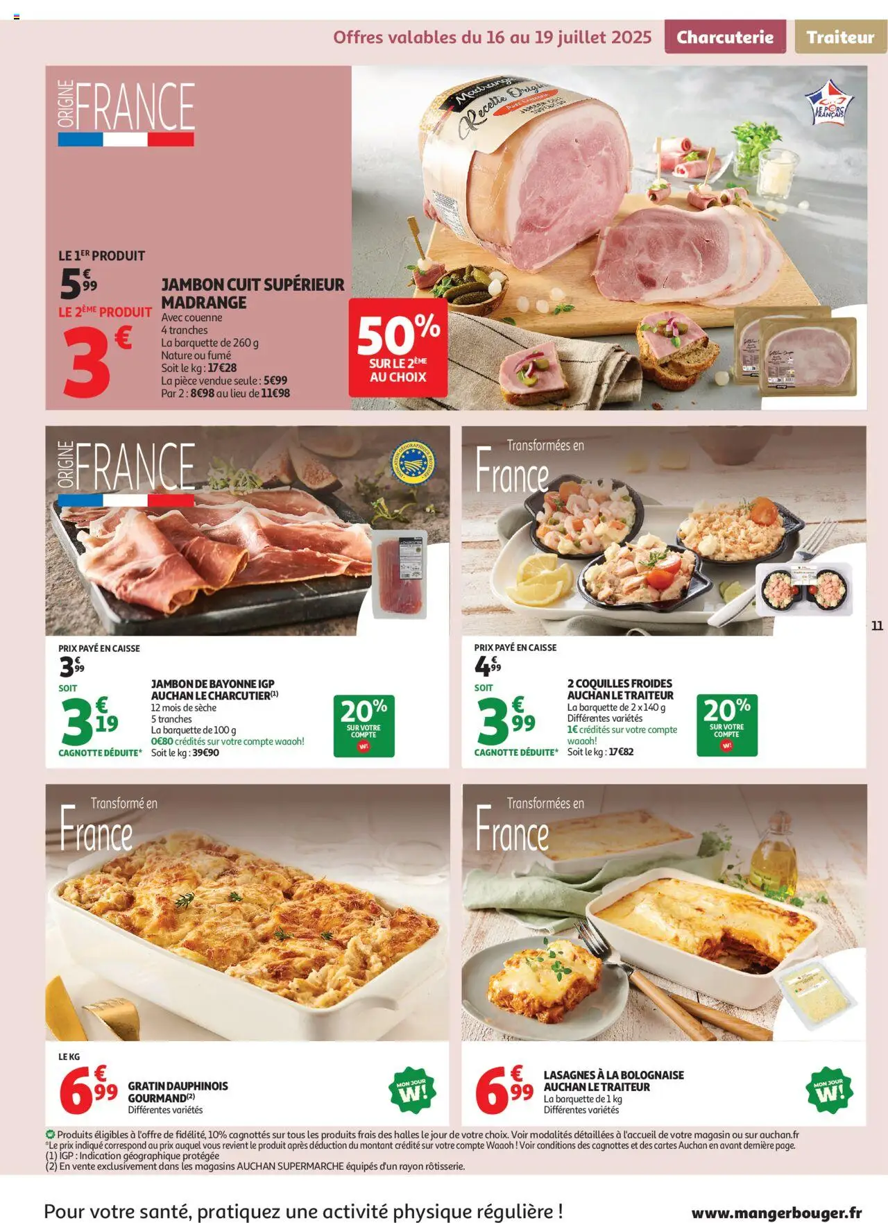 Auchan - C'est parti pour une année moins chère dans votre super - pagina 11- geldig vanaf 16/07/2025