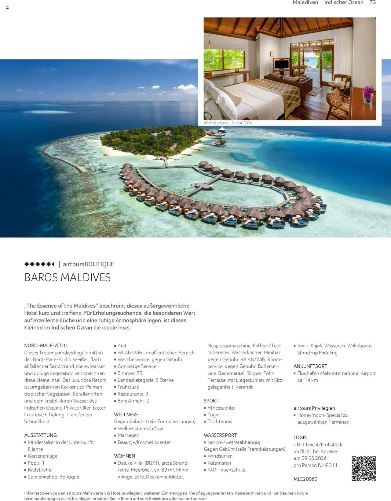 TUI airtours Katalog  Erstklassige Fernreisen 2025/26 - Seite 73 - gültig ab 01.11.2025