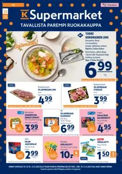 Esikatselu K-Supermarket tarjoukset voimassa alkaen 18/09/2025