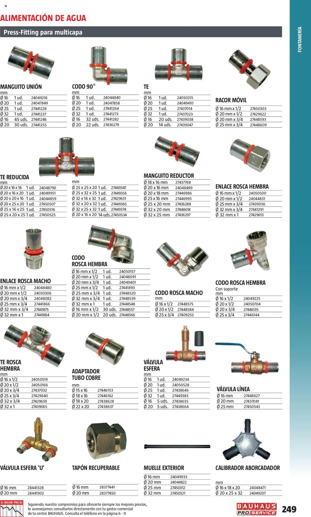 Bauhaus - ProService  - Página de 249 - Válido desde 24/02/2025