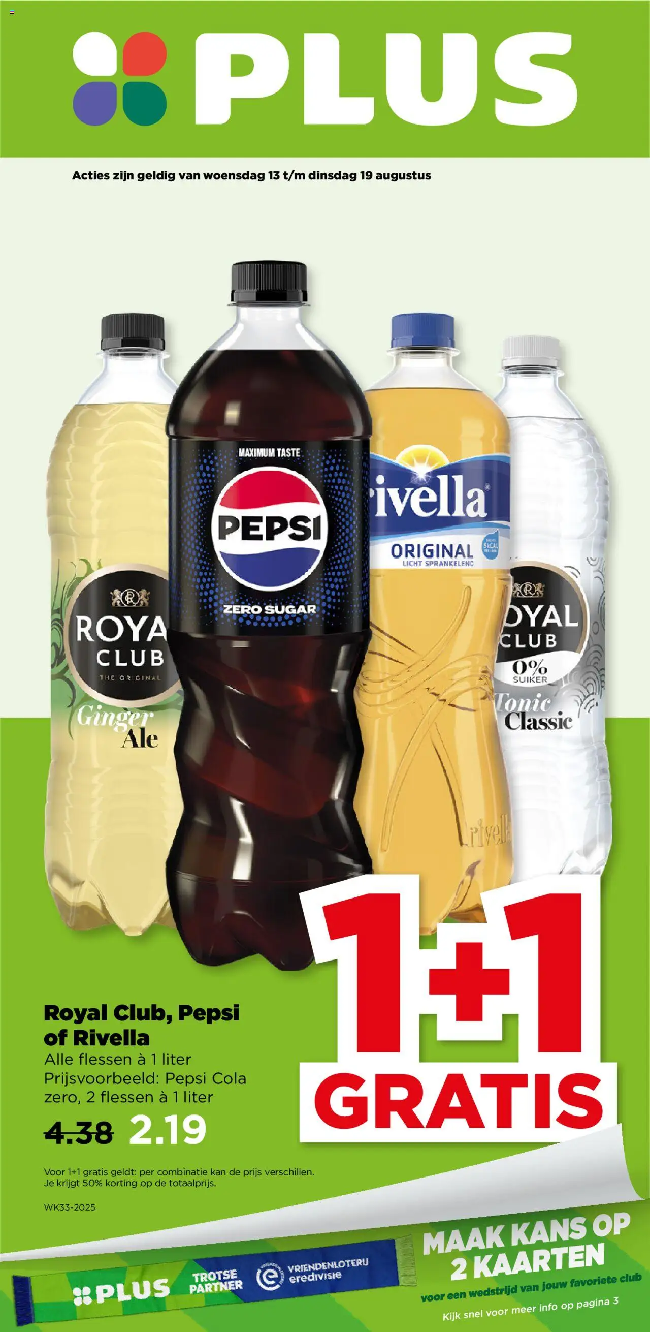 Plus - Folder week 33  - pagina 1- geldig vanaf 13-08-2025
