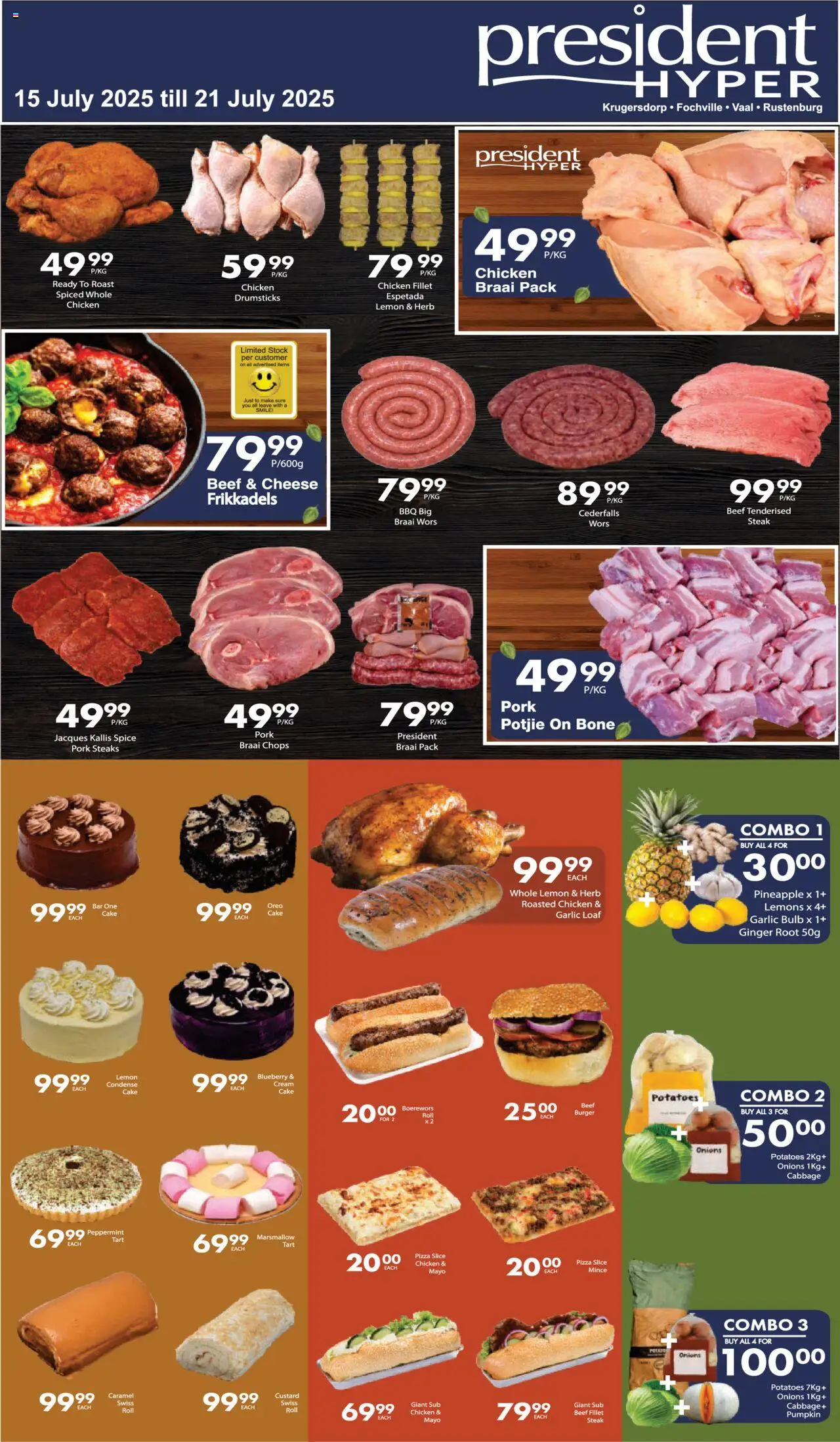 President Hyper Price Drop Specials - page 3- valid from 15/07/2025