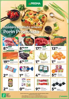 Esikatselu Prisma tarjoukset voimassa alkaen 22/10/2025